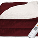 Sunbeam Reversible Sherpa/Mink Heated Throw | $39-$40 | Amazon